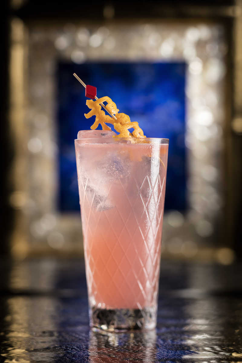 Prosperity Paloma cocktail at Wynn Palace
