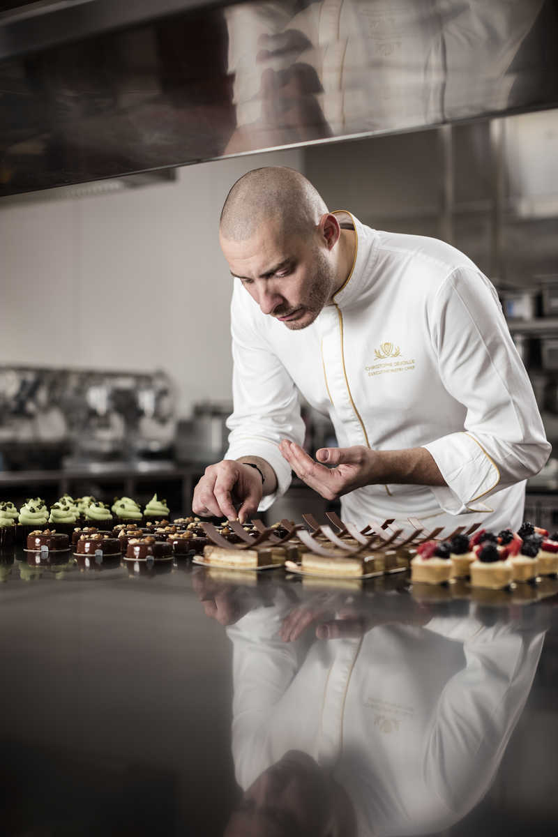 Christophe Devoille, executive pastry chef at Wynn Palace in Macau.